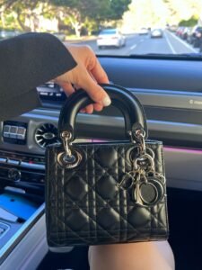 Dior Black Cannage (PDR Bag)