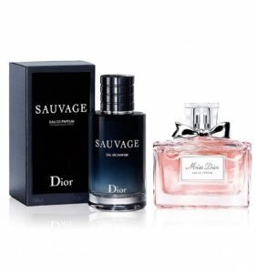 SAUVAGE PERFUME (100 ML & MISS DIOR PERFUME (50 ML)
